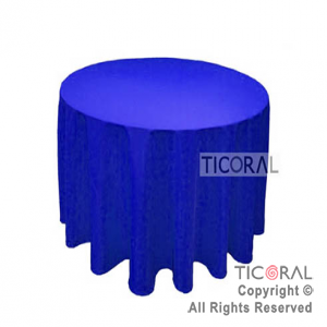 MANTEL LISO HS2201-5 AZUL 213CM DIAM PLASTICO x 1